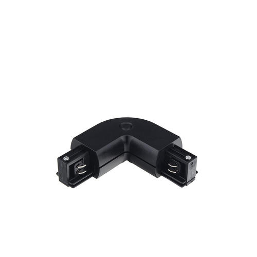 conector in forma de l cu 4 contacte negru