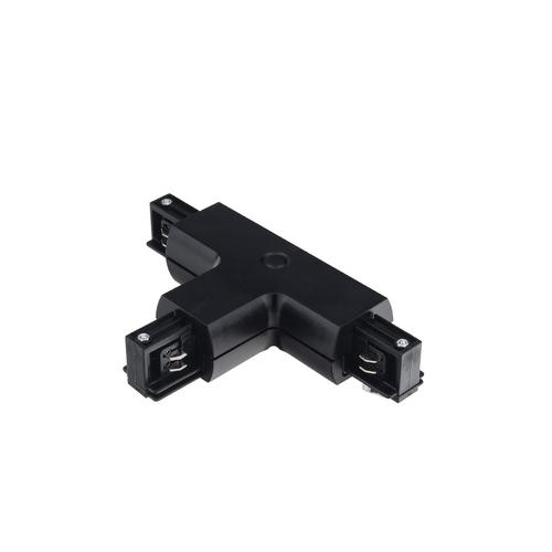conector in forma de t cu 4 contacte negru