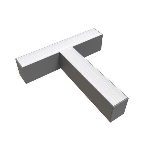 conector led in t 15w pentru sku 5381 corp argintiu 4000k
