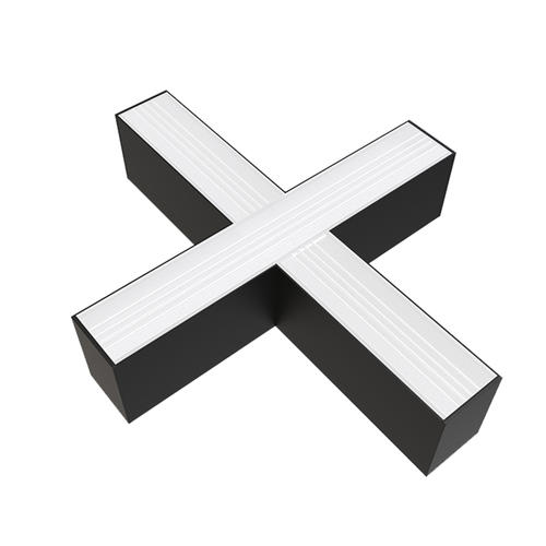 conector led in x 20w pentru sku 5380 corp negru 4000k