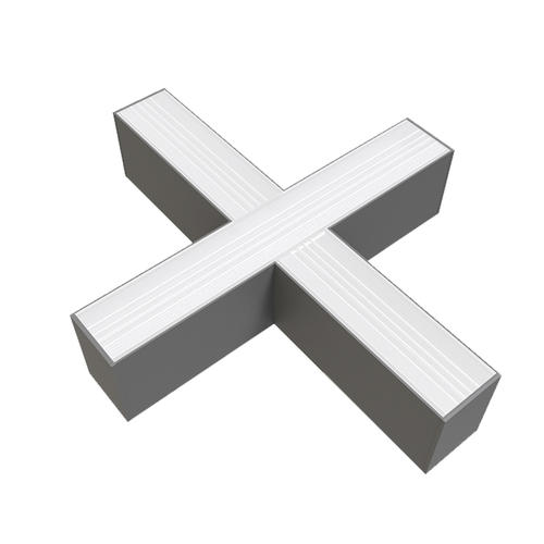 conector led in x 20w pentru sku 5381 corp argintiu 4000k