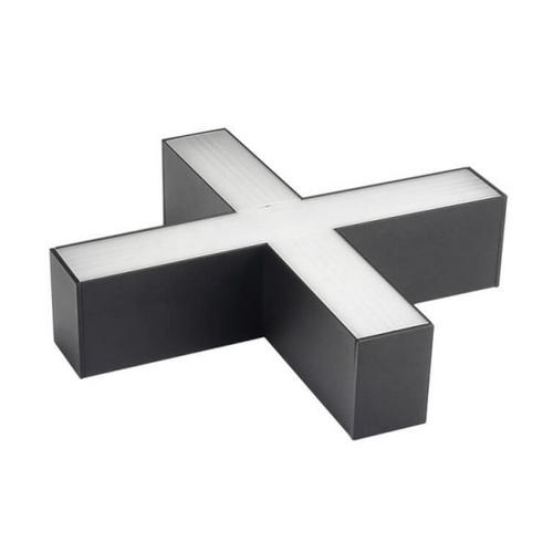 conectori forma liniara led slim interconectabil 20w negru 6000k