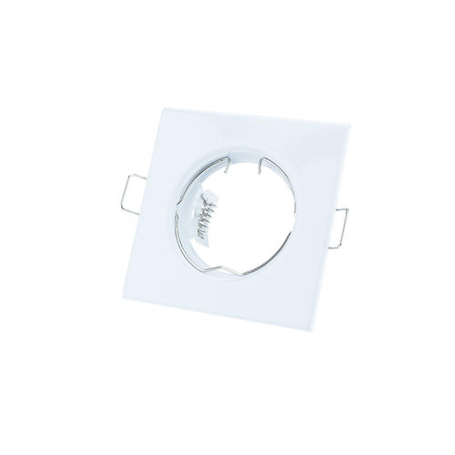 rama patrata fixa spot led alb 82 82 29mm g53