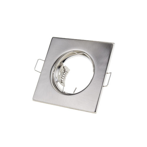 rama patrata fixa spot led inox 82 82 29mm g53