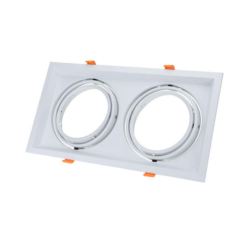 rama spot led orientabila ar111 alb 330 180 42mm