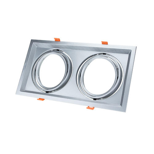 rama spot led orientabila ar111 argintiu 330 180 42mm