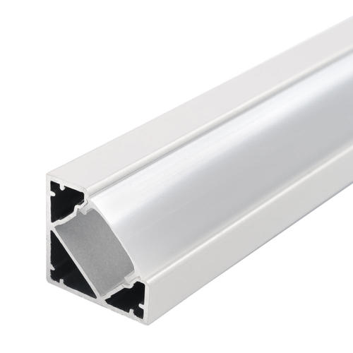 profil aluminiu banda led corp alb dispersor alb l 2m