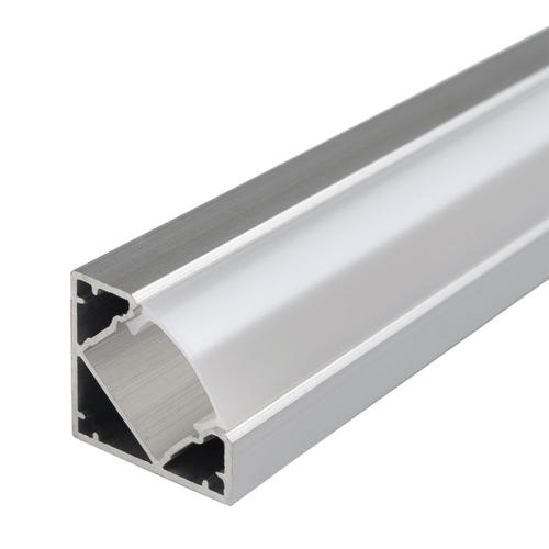 profil aluminiu banda led corp argintiu dispersor reflectorizanta alb l 2m