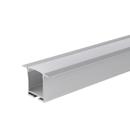 profil aluminiu banda led corp argintiu dispersor alb l 2m 36x235mm