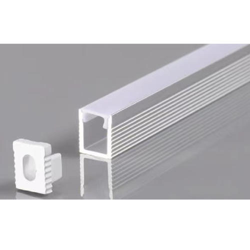 profil aluminiu banda led 5mm gri l 2m 124x9mm aplicat