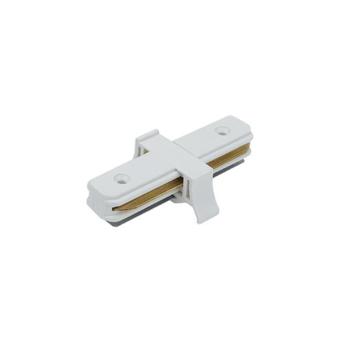 conector pentru sina 2 contacte linie alb