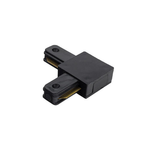 conector pentru sina 2 contacte unghi negru