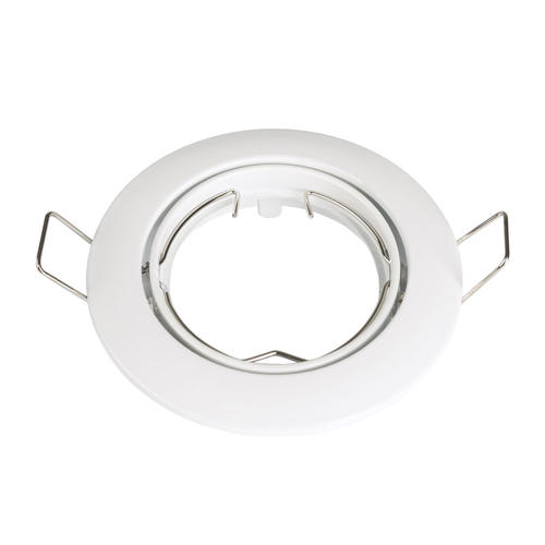 rama rotunda orientabila spot led alb f82 29mm f75mm g53