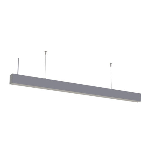 corp de iluminat suspendat liniar led 40w argintiu 4000k interconectabil
