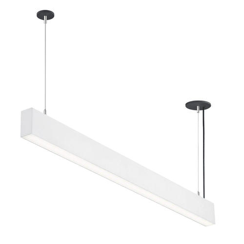 corp de iluminat suspendat liniar led 50w alb 4000k ugr19 interconectabil