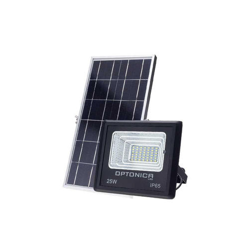proiector led cu panou solar 12w 800lm 6000k 32v 55ah