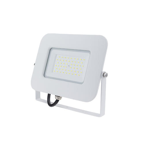 proiector led 50w alb epistar 150 ip65 2800k 70cm cablu