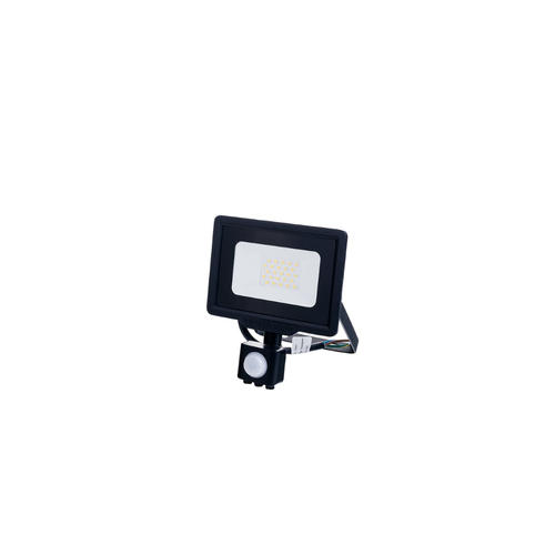 proiector led smd 30w cu senzor negru ip65 120 2700k 2400lm