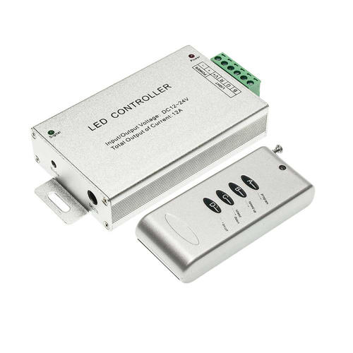 telecomanda pentru banda led rgb 4 butoane radio 144w 12a