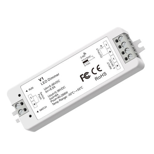 controler led 1 canal 5 36vdc 8a 1ch 40w 96w 192w 288w 5 12 24 36v