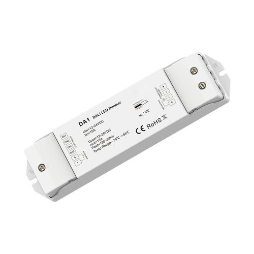 driver dali led da1 12 24vdc 15a 1ch 180w 260w 12v 24v