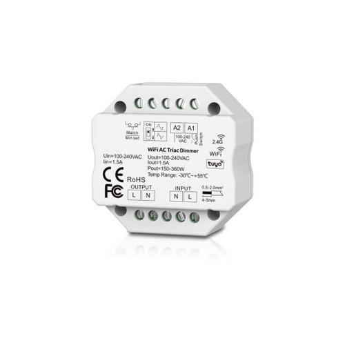 dimmer triac wifi rf tuya 24g push dim 100 240v 150w 360w 100v 240v