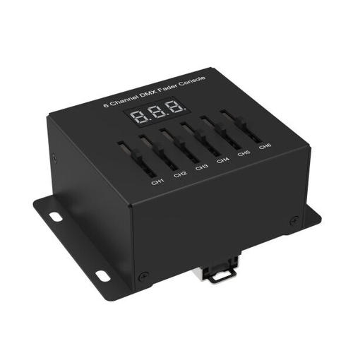dmx512 6 canale 5 12v sau 3aaa 10ma