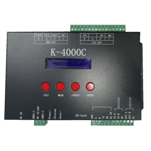 controler dmx spi dc5v cu 4 porturi de iesire