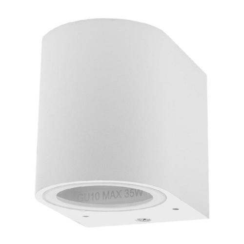 aplica led de fatada aluminiu alb ip54 gu10