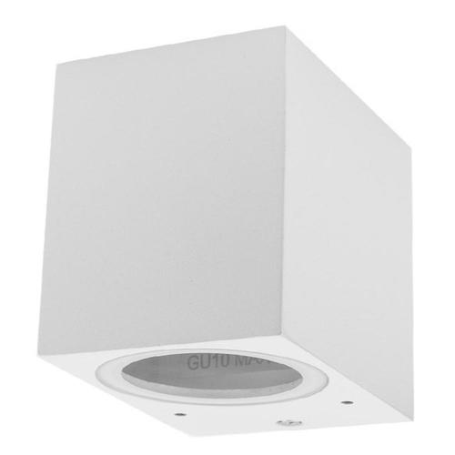 aplica led de fatada aluminiu alb ip54 gu10