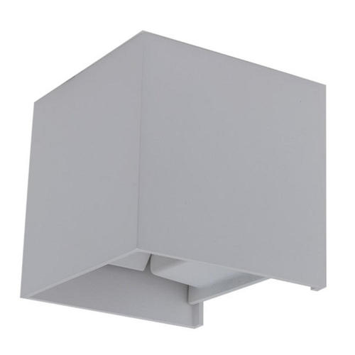 aplica led de fatada epistar 12w ip54 1320lm gri 3000k