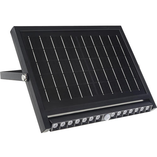 lampa solara de perete led 6ah 32v 1200lm pir ip54