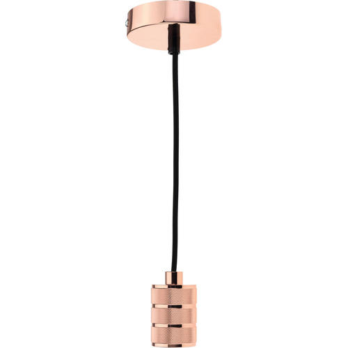 pendul vintage 1m e27 aur roz