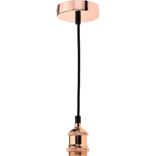 pendul vintage 1m e27 aur roz
