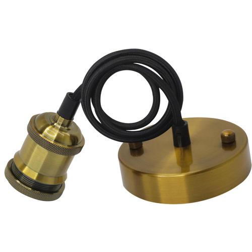 pendul vintage 1m e27 aur antic