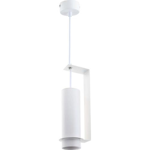 pendul tubular aluminiu gu10 alb alb 6x20cm