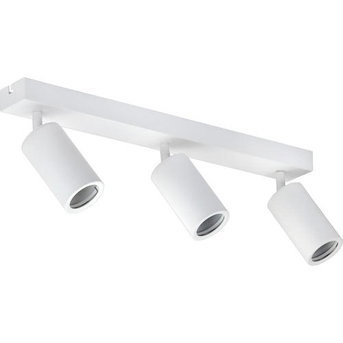lampa de tavan soclu 3 x gu10 aluminiu alb 54x6x18cm