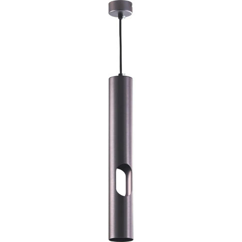 pendul tubular aluminiu gu10 grape red body 6x40cm