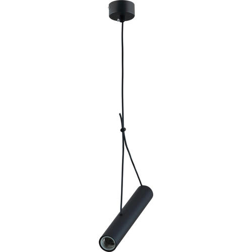 pendul e27 aluminiu negru 4x40cm