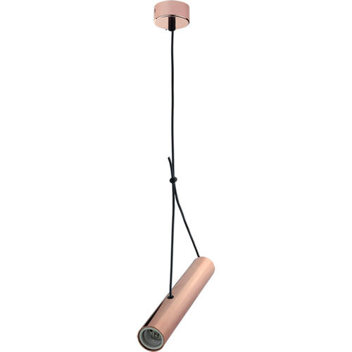 pendul e27 aluminiu rose auriu 4x40cm