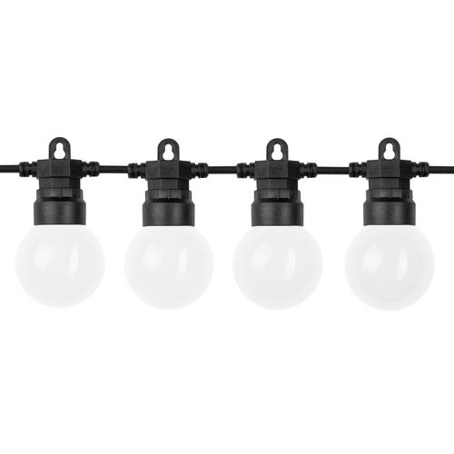 ghirlanda solara luminoasa 10m 30cm cablu de alimentare 2800k 37v 48ah