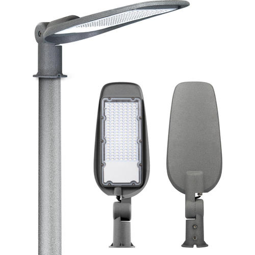 lampa stradala led 200w cu brat reglabil 100lm w ip65 75x135 6000k