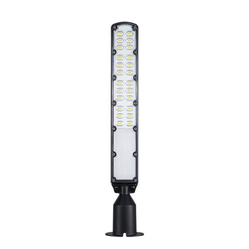 lampa stradala led 100w 100lm w ip65 75x130 4000k corp negru