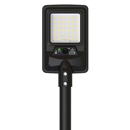 lampa stradala led solara 1500lm 8ah ip65 6000k telecomanda
