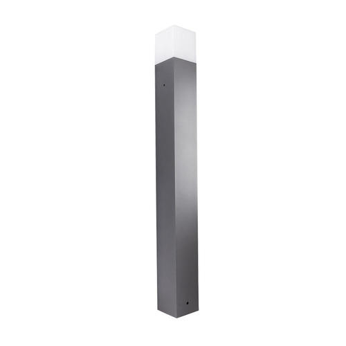 lampadar de gradina din aluminiu 80cm gri inchis ip54