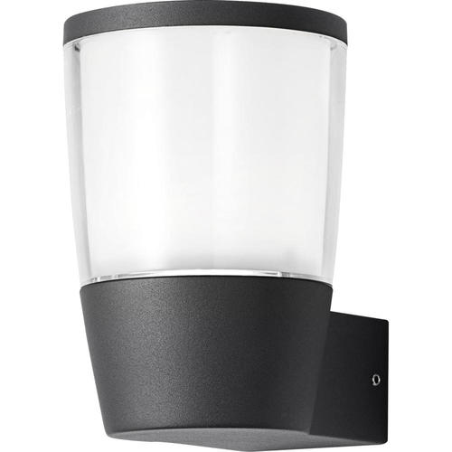 lampa de perete 1 7w 490lm 3000k 220 240v 50 60hz ip54 gri inchis