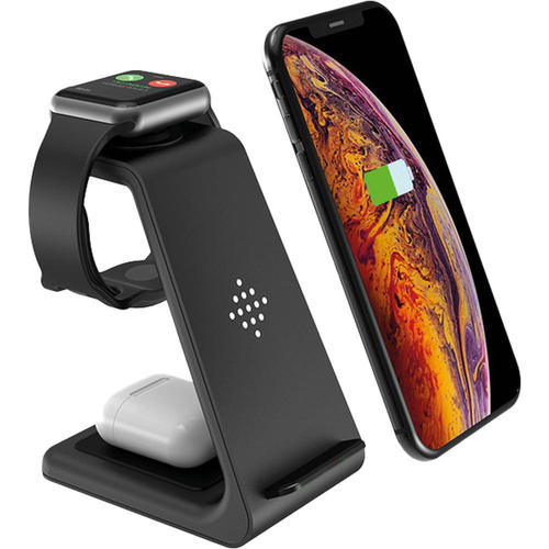 statie de incarcare wireless 3in1 pentru dispozitivele apple