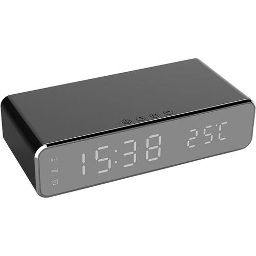 ceas incarcator wireless termometru