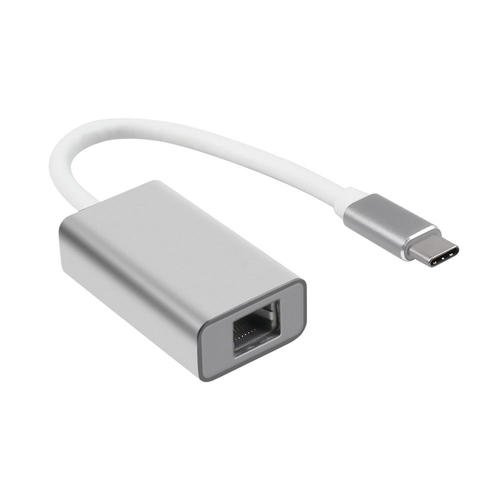 adaptor lan gigabit 1000 mbps la usb c aluminiu