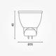 bec spot led mr11 3w dc12 210lm 38 6000k 3